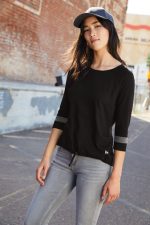 New Era ® Ladies Tri-Blend 3/4-Sleeve Tee - Image 2