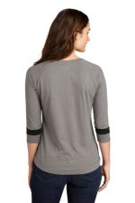 New Era ® Ladies Tri-Blend 3/4-Sleeve Tee - Image 6