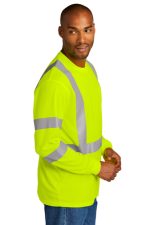 CornerStone® ANSI 107 Class 3 Mesh Long Sleeve Tee - Image 3