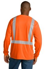 CornerStone® ANSI 107 Class 2 Mesh Long Sleeve Tee - Image 6