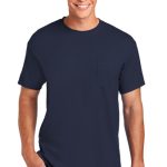 GILDAN® - DRYBLEND® 50 COTTON/50 POLY POCKET T-SHIRT
