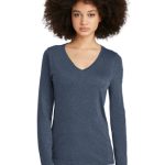 DISTRICT® WOMEN’S PERFECT TRI® LONG SLEEVE V-NECK TEE