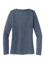 DISTRICT® WOMEN’S PERFECT TRI® LONG SLEEVE V-NECK TEE - Image 3