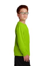 SPORT-TEK® YOUTH LONG SLEEVE POSICHARGE® COMPETITOR™ TEE - Image 2