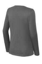 SPORT-TEK® LADIES LONG SLEEVE POSICHARGE® COMPETITOR™ V-NECK TEE - Image 6