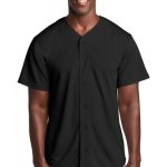 SPORT-TEK® POSICHARGE® TOUGH MESH FULL-BUTTON JERSEY