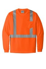 CornerStone® ANSI 107 Class 2 Mesh Long Sleeve Tee - Image 3