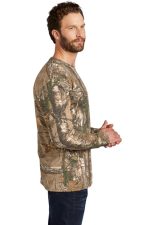 RUSSELL OUTDOORS™ REALTREE® LONG SLEEVE EXPLORER 100% COTTON T-SHIRT WITH POCKET - Image 3