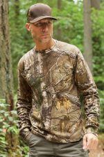 RUSSELL OUTDOORS™ REALTREE® LONG SLEEVE EXPLORER 100% COTTON T-SHIRT WITH POCKET - Image 7