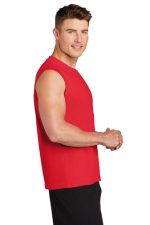 SPORT-TEK® SLEEVELESS POSICHARGE® COMPETITOR™ TEE - Image 3