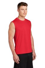 SPORT-TEK® SLEEVELESS POSICHARGE® COMPETITOR™ TEE - Image 4