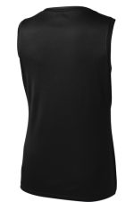 SPORT-TEK® LADIES SLEEVELESS POSICHARGE® COMPETITOR™ V-NECK TEE - Image 6