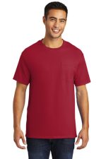 PORT & COMPANY® TALL ESSENTIAL POCKET TEE