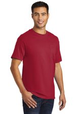 PORT & COMPANY® TALL ESSENTIAL POCKET TEE - Image 3