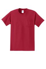 PORT & COMPANY® TALL ESSENTIAL POCKET TEE - Image 4