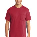 PORT & COMPANY® TALL CORE BLEND POCKET TEE