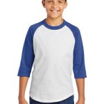 SPORT-TEK® YOUTH COLORBLOCK RAGLAN JERSEY