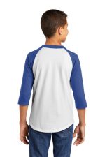 SPORT-TEK® YOUTH COLORBLOCK RAGLAN JERSEY - Image 2