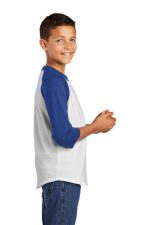 SPORT-TEK® YOUTH COLORBLOCK RAGLAN JERSEY - Image 3