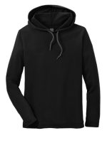 Gildan® 100% Ring Spun Cotton Long Sleeve Hooded T-Shirt - Image 7