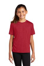 SPORT-TEK® YOUTH HEATHER CONTENDER™ TEE - Image 6