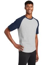 SPORT-TEK® SHORT SLEEVE COLORBLOCK RAGLAN JERSEY - Image 2