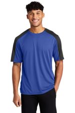 SPORT-TEK® POSICHARGE® COMPETITOR™ SLEEVE-BLOCKED TEE