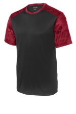 SPORT-TEK® CAMOHEX COLORBLOCK TEE - Image 4