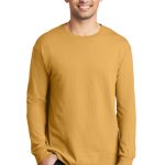 PORT & COMPANY® BEACH WASH® GARMENT-DYED LONG SLEEVE TEE