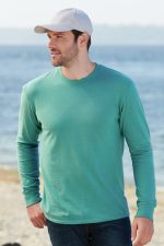 PORT & COMPANY® BEACH WASH® GARMENT-DYED LONG SLEEVE TEE - Image 5