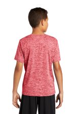 SPORT-TEK® YOUTH POSICHARGE® ELECTRIC HEATHER TEE - Image 2