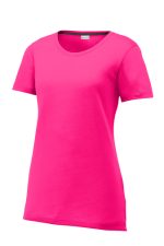 SPORT-TEK® LADIES POSICHARGE® COMPETITOR™ COTTON TOUCH™ SCOOP NECK TEE - Image 5
