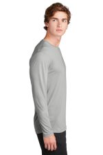 SPORT-TEK® LONG SLEEVE POSICHARGE® COMPETITOR™ COTTON TOUCH™ TEE - Image 3