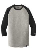 NEW ERA® HERITAGE BLEND 3/4-SLEEVE BASEBALL RAGLAN TEE - Image 3