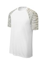 SPORT-TEK® DRIFT CAMO COLORBLOCK TEE - Image 2