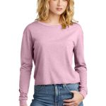DISTRICT® WOMEN’S PERFECT TRI® MIDI LONG SLEEVE TEE