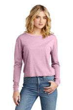 DISTRICT® WOMEN’S PERFECT TRI® MIDI LONG SLEEVE TEE