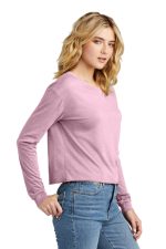 DISTRICT® WOMEN’S PERFECT TRI® MIDI LONG SLEEVE TEE - Image 6