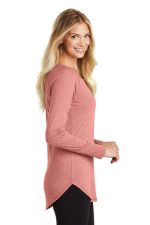 DISTRICT ® WOMEN’S PERFECT TRI ® LONG SLEEVE TUNIC TEE - Image 6