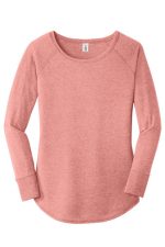 DISTRICT ® WOMEN’S PERFECT TRI ® LONG SLEEVE TUNIC TEE - Image 2