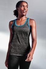 SPORT-TEK® LADIES POSICHARGE® ELECTRIC HEATHER RACERBACK TANK - Image 5