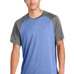 SPORT-TEK® HEATHER-ON-HEATHER CONTENDER™ TEE