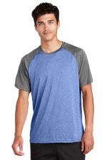 SPORT-TEK® HEATHER-ON-HEATHER CONTENDER™ TEE