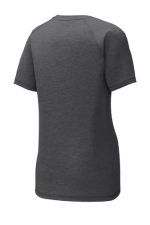 SPORT-TEK® LADIES POSICHARGE® TRI-BLEND WICKING SCOOP NECK RAGLAN TEE - Image 5
