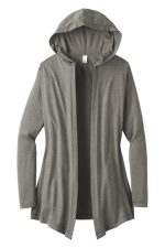DISTRICT ® WOMEN’S PERFECT TRI ® HOODED CARDIGAN - Image 4