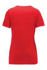 NIKE LADIES DRI-FIT COTTON/POLY SCOOP NECK TEE - Image 5