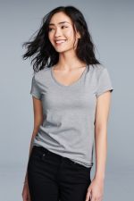 DISTRICT ® WOMEN’S MEDAL V-NECK TEE - Image 6