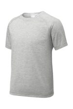 SPORT-TEK ® YOUTH POSICHARGE ® TRI-BLEND WICKING RAGLAN TEE - Image 2