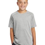 SPORT-TEK ® YOUTH POSICHARGE ® TRI-BLEND WICKING RAGLAN TEE
