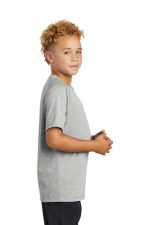 SPORT-TEK ® YOUTH POSICHARGE ® TRI-BLEND WICKING RAGLAN TEE - Image 6